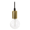 Buy Design hanging lamp - Edison Style Gold 58545 - in the UK